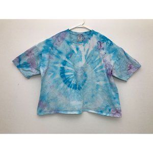 Chic Plus Women’s XXL Blue Tie Dye T Shirt *13